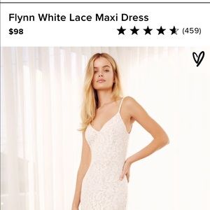 Lulus wedding dress